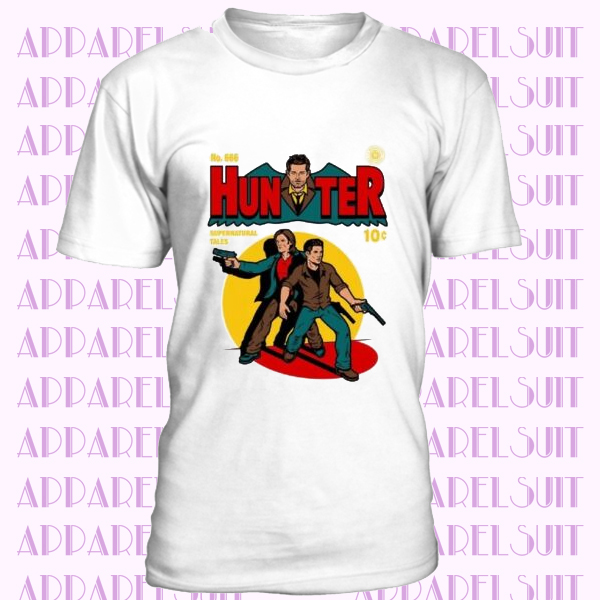 Hunter Comic T Shirt Supernatural Vintage Funny Cool Gift Tee 156