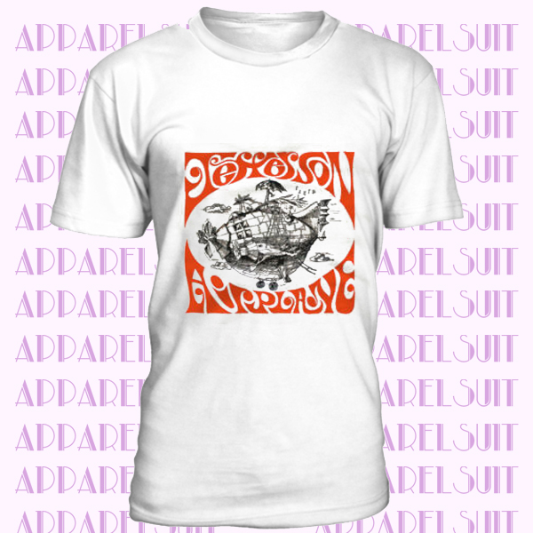 Jefferson Airplane Last Ship Psychedelic Tee Top Vintage Men Ladies T Shirt B590