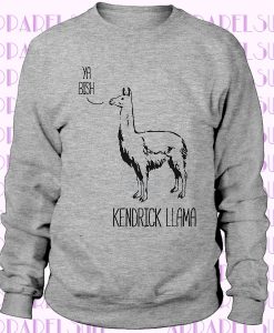Kendrick Llama sweatshirt band sweater band merch