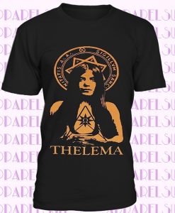 Leila Waddell Aleister Crowley thelema T-SHIRT