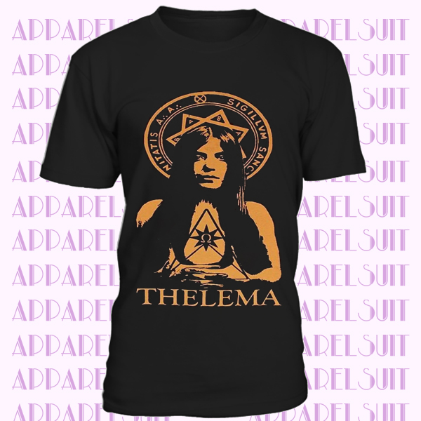 Leila Waddell Aleister Crowley thelema T-SHIRT