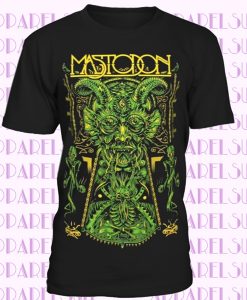 Mastodon T-shirt Devil on Black Men's