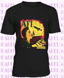 NEW rare - T shirt - AFI - Shut Your Mouth And Open Your Eyes