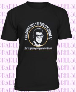 NOT FADE AWAY BUDDY HOLLY T-SHIRT UNOFFICIAL MENS LADIES KIDS SIZES AND COLOURS