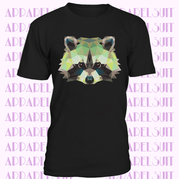 Origami Raccoon Animal Lovers Novelty DaliaHands Men's T-Shirt Tank Top