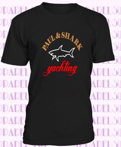 Paul and Shark Yachting Men's Black T-shirt