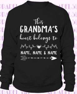 Personalized Grandma Sweatshirt - Gift