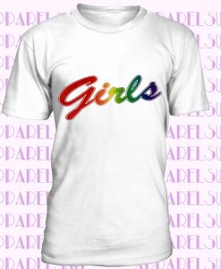 Rainbow Printed Girls T-Shirt