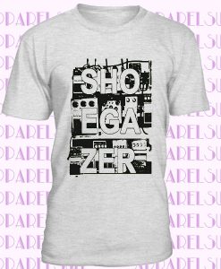 SHOEGAZER, GUITAR EFFECT , PEDAL BOARD, Shoegaze, MBV, RIDE,Lush - men's T-SHIRT