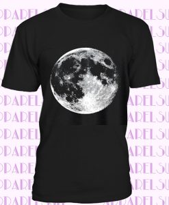 Super moon T-Shirts Moon T-Shirt Full Moon Top High Quality Super Soft Unisex