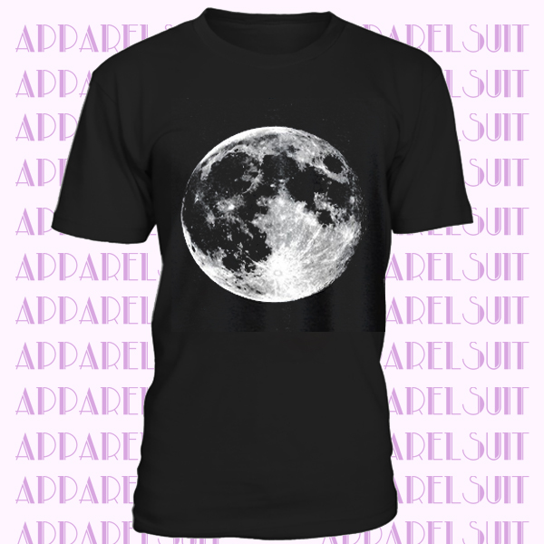 Super moon T-Shirts Moon T-Shirt Full Moon Top High Quality Super Soft Unisex