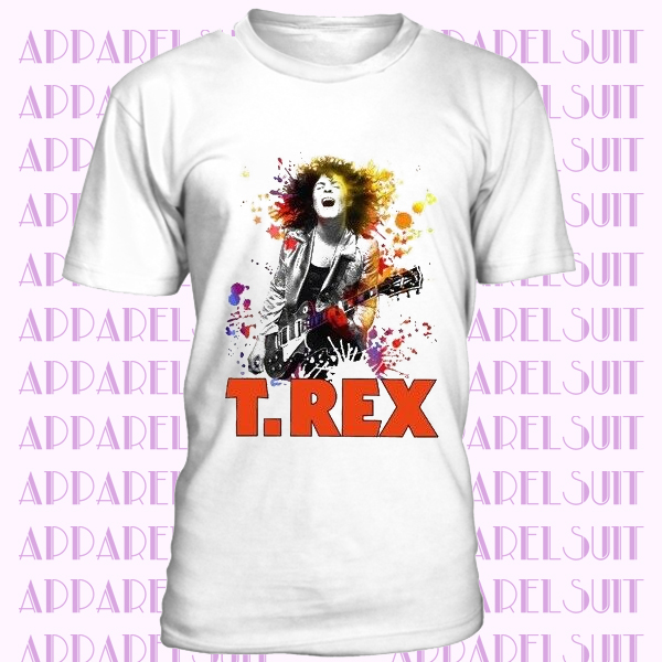 T.Rex Rock Band Marc Bolan Retro T Shirt 1024