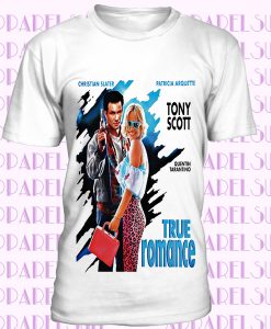 True Romance 90s Action Cool Film Poster Vintage Unisex T Shirt B312