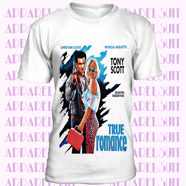 True Romance 90s Action Cool Film Poster Vintage Unisex T Shirt B312