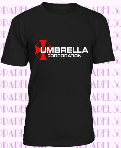 Umbrella Corporation Corp T-shirt Resident Evil Inspired Gaming Gamers Men's Tee