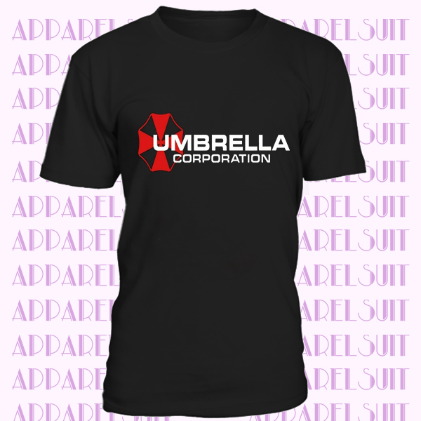 Umbrella Corporation Corp T-shirt Resident Evil Inspired Gaming Gamers Men's Tee