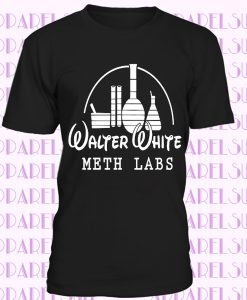 WALTER WHITE METH LABS MENS T SHIRT BREAKING BAD INSPIRED HEISENBERG FUNNY