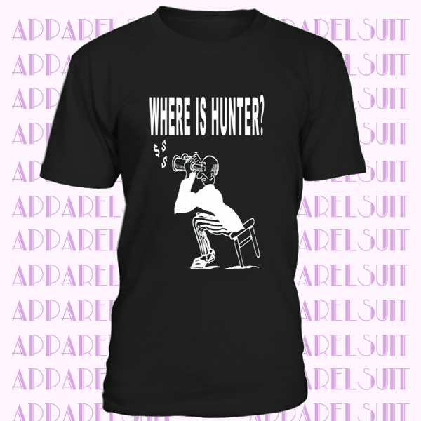 Where Is Hunter Men's T-Shirt the hunter becomes the hunted Minneapolis State Tee