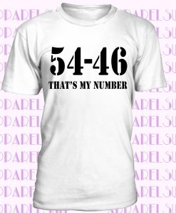 54-46 Was My Number Ringer T-Shirt - Reggae, Ska, Skinhead