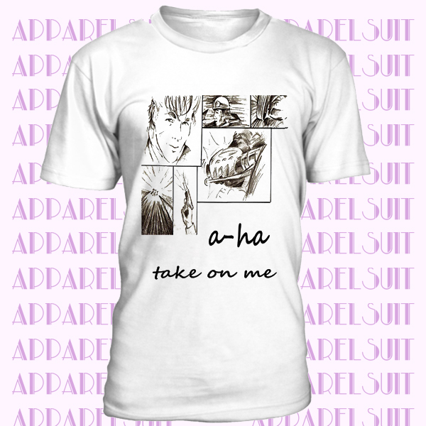 A-ha Take On Me Classic 80s Music Video Norwegian Retro Unisex T Shirt