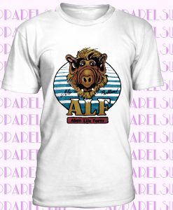 ALF T-shirt TV series - cartoon Alien Lite Form 1986-1990