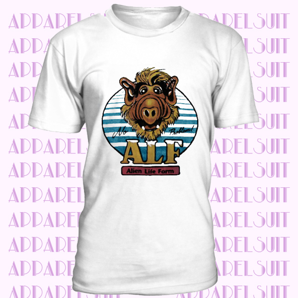 ALF T-shirt TV series - cartoon Alien Lite Form 1986-1990
