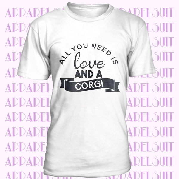 All you need is love and a Corgi DaliaHands Men's T-Shirt