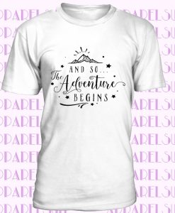 And So The Adventure Begins DaliaHands Men's T-Shirt