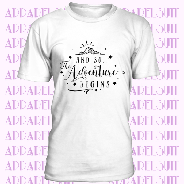 And So The Adventure Begins DaliaHands Men's T-Shirt