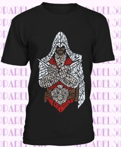 Assassins T-Shirt Hommes Chevalier Templier Assassin Cadeau