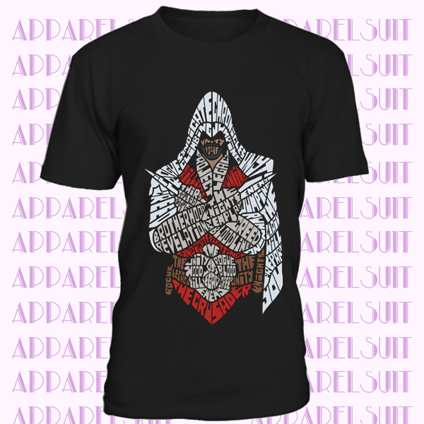 Assassins T-Shirt Hommes Chevalier Templier Assassin Cadeau