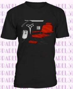 Barber Chair Hair DaliaHands Men's T-Shirt