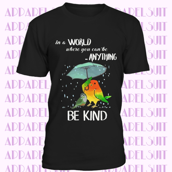 Be Kind Conure Short-Sleeve T-Shirt - Cute Conure Shirt - Conure Gift for Conure Lover