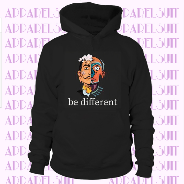 Be different Hoodie Dali & Picasso Hoodie Art