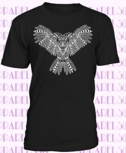 Beautifful Owl Collection Animals Love Art DaliaHands Men T-Shirt