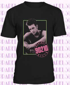 Beverly Hills 90210 TV Show Dylan McKay Luke Perry 80's Retro Mens White T Shirt