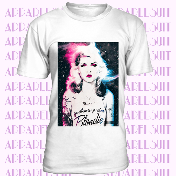 Blondie Gentlemen Prefers Blondie Debbie Harry Icon Vintage Unisex T shirt