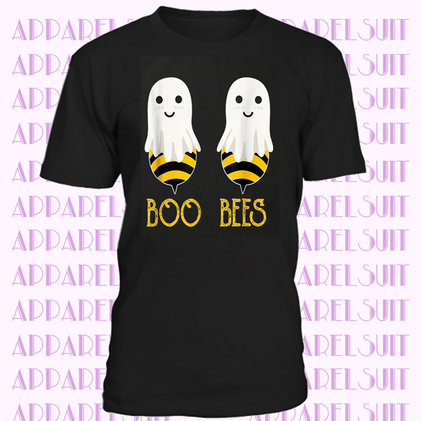 Boo Bees Couples Let It Be Halloween Costume Funny Party Gift Retro Men T-Shirt