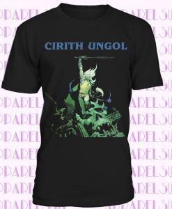 CIRITH UNGOL FROST AND FIRE HEAVY METAL BAND PAGAN ALTAR NEW BLACK T-SHIRT
