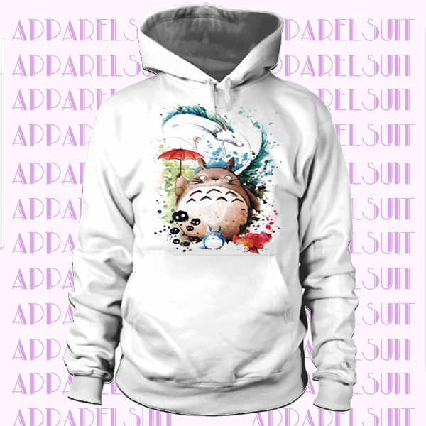 Cartoon Anime My Neighbor Totoro Graphic Tee Sweatshirt Hoodie Hooded Hoody Tops