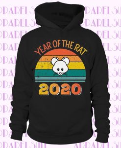 Chinese New Year Outfits, Rat Year T Hoodie, Chinese New Year 2020 hoodie, Happy New Year of The Rat 2020 Long Sleeve hoodie