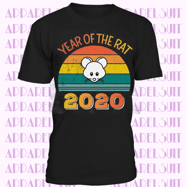 Chinese New Year Outfits, Rat Year T Shirt, Chinese New Year 2020 Sweatshirt, Happy New Year of The Rat 2020 Long Sleeve Shirts