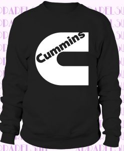 Cummins Camouflage And White Black Hoodie Hooded Sweatshirt Front , the back is plain