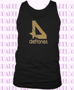 DEFTONES - Ribbed Black Tank Top T-shirt ~Never Worn~ M