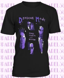 Depeche Mode - Songs Of Faith & Devotion - Official Men's Black T-Shirt