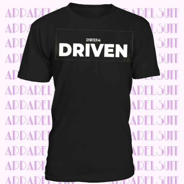 Driven - Bodybuilding T-Shirt Men's Gym T-Shirt Training Clothing by GYMTIER