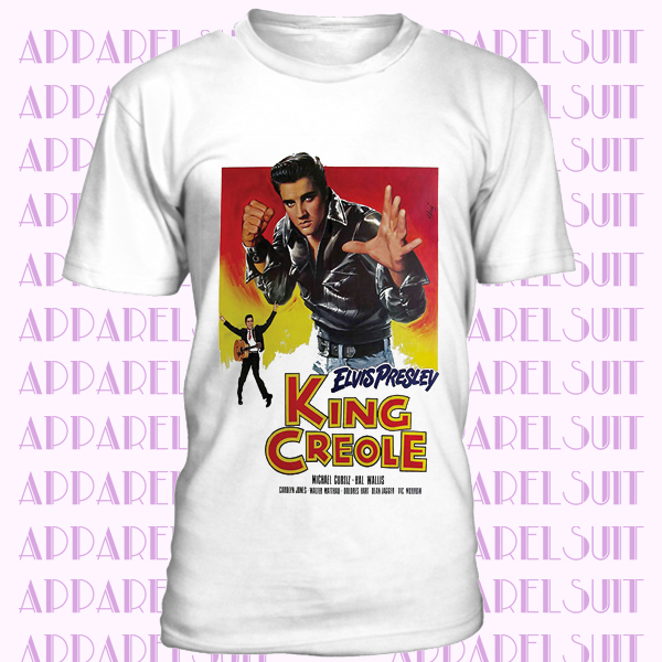 Elvis Presley King Creole Musical Film Poster CooL Vintage Unisex T Shirt