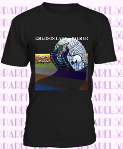 Emerson Lake and Palmer Tarkus Rock Legend Men's T-Shirt