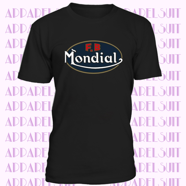 FB Mondial T-Shirt Biker Motorcycle Rider VARIOUS