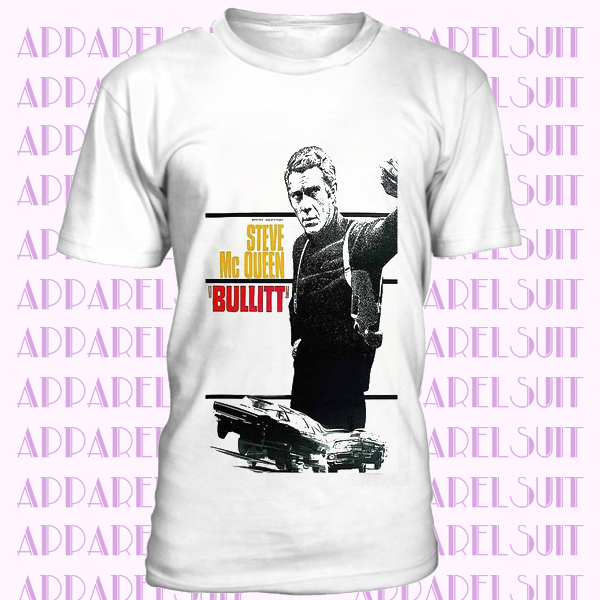 Ford Mustang Steve Mcqueen Bullitt T-shirt Vest Tank Top Men Women Unisex